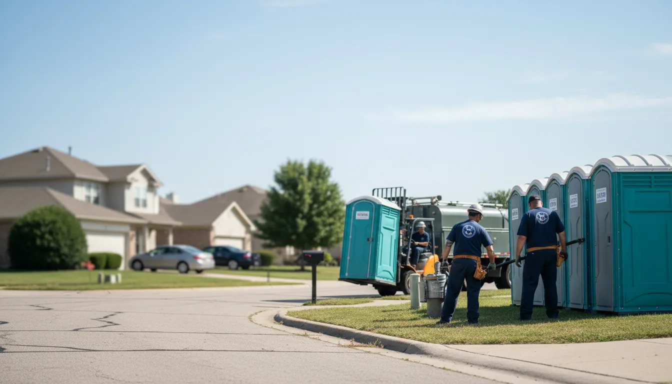 Porta Potty Rental in Lewis Center, OH near me